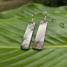 Load image into Gallery viewer, READY TO SHIP Mother of Pearl Earrings - 18k Gold Vermeil FJD$