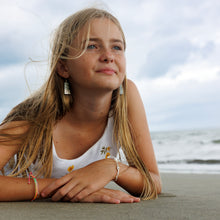 Load image into Gallery viewer, READY TO SHIP Mother of Pearl Earrings - 18k Gold Vermeil FJD$