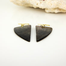 Load image into Gallery viewer, READY TO SHIP Mother of Pearl Earrings - 18k Gold Vermeil FJD$
