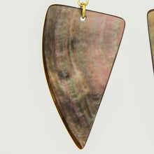 Load image into Gallery viewer, READY TO SHIP Mother of Pearl Earrings - 18k Gold Vermeil FJD$