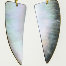 Load image into Gallery viewer, READY TO SHIP Mother of Pearl Earrings - 18k Gold Vermeil FJD$