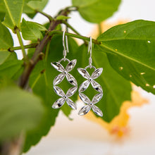 Load image into Gallery viewer, READY TO SHIP Frangipani Bua Earrings - 925 Sterling Silver FJD$