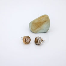 Load image into Gallery viewer, READY TO SHIP - Fiji Pearl Stud Earrings - 925 Sterling Silver FJD$