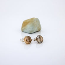 Load image into Gallery viewer, READY TO SHIP - Fiji Pearl Stud Earrings - 925 Sterling Silver FJD$
