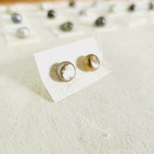 Load image into Gallery viewer, READY TO SHIP - Fiji Pearl Stud Earrings - 925 Sterling Silver FJD$