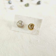 Load image into Gallery viewer, READY TO SHIP - Fiji Pearl Stud Earrings - 925 Sterling Silver FJD$
