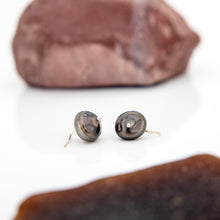 Load image into Gallery viewer, READY TO SHIP - Fiji Pearl Huggie Earrings - 925 Sterling Silver FJD$