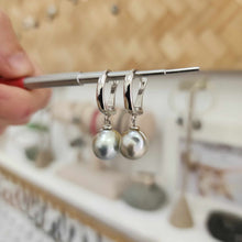 Load image into Gallery viewer, CONTACT US TO RECREATE THIS SOLD OUT STYLE Civa Fiji Saltwater Pearl Earrings - 925 Sterling Silver FJD$