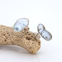 Load image into Gallery viewer, CONTACT US TO RECREATE THIS SOLD OUT STYLE Fiji Keshi Pearl Stud Earrings - 925 Sterling Silver FJD$