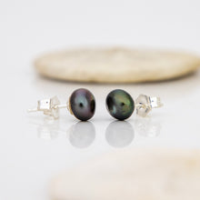 Load image into Gallery viewer, READY TO SHIP Fiji Keshi Pearl Stud Earrings - 925 Sterling Silver FJD$