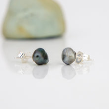 Load image into Gallery viewer, READY TO SHIP Fiji Keshi Pearl Stud Earrings - 925 Sterling Silver FJD$