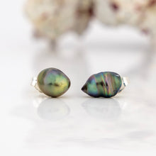 Load image into Gallery viewer, READY TO SHIP Fiji Keshi Pearl Stud Earrings - 925 Sterling Silver FJD$