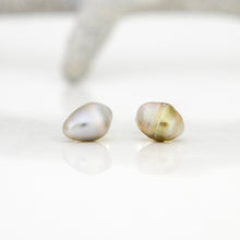 Load image into Gallery viewer, READY TO SHIP Fiji Keshi Pearl Stud Earrings - 925 Sterling Silver FJD$