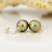 Load image into Gallery viewer, READY TO SHIP Civa Fiji Pearl Stud Earrings - 925 Sterling Silver FJD$