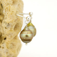 Load image into Gallery viewer, READY TO SHIP Civa Fiji Pearl Stud Earrings - 925 Sterling Silver FJD$