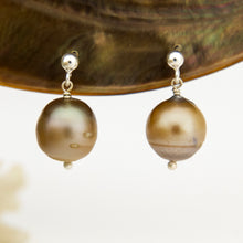 Load image into Gallery viewer, READY TO SHIP Civa Fiji Pearl Stud Earrings - 925 Sterling Silver FJD$