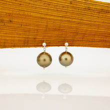 Load image into Gallery viewer, READY TO SHIP Civa Fiji Pearl Stud Earrings - 925 Sterling Silver FJD$