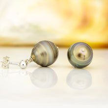 Load image into Gallery viewer, READY TO SHIP Civa Fiji Pearl Stud Earrings - 925 Sterling Silver FJD$