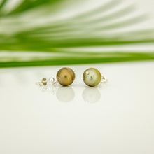 Load image into Gallery viewer, READY TO SHIP Civa Fiji Pearl Stud Earrings - 925 Sterling Silver FJD$