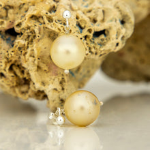 Load image into Gallery viewer, READY TO SHIP Civa Fiji Pearl Stud Earrings - 925 Sterling Silver FJD$