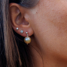 Load image into Gallery viewer, READY TO SHIP Civa Fiji Pearl Stud Earrings - 925 Sterling Silver FJD$
