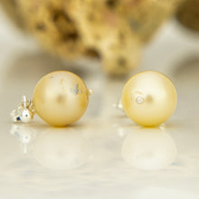 Load image into Gallery viewer, READY TO SHIP Civa Fiji Pearl Stud Earrings - 925 Sterling Silver FJD$