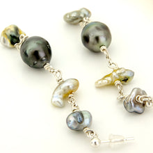 Load image into Gallery viewer, READY TO SHIP Civa Fiji Pearl Stud Drop Earrings - 925 Sterling Silver FJD$