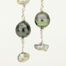 Load image into Gallery viewer, READY TO SHIP Civa Fiji Pearl Stud Drop Earrings - 925 Sterling Silver FJD$