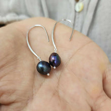 Load image into Gallery viewer, READY TO SHIP Freshwater Pearl Drop Earrings - 925 Sterling Silver FJD$