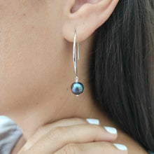 Load image into Gallery viewer, READY TO SHIP Freshwater Pearl Drop Earrings - 925 Sterling Silver FJD$