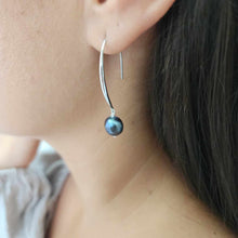 Load image into Gallery viewer, READY TO SHIP Freshwater Pearl Drop Earrings - 925 Sterling Silver FJD$