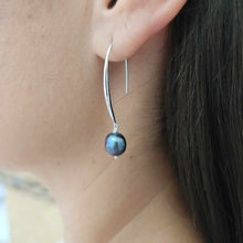Load image into Gallery viewer, READY TO SHIP Freshwater Pearl Drop Earrings - 925 Sterling Silver FJD$
