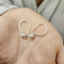 Load image into Gallery viewer, READY TO SHIP Freshwater Pearl Drop Earrings - 925 Sterling Silver FJD$