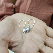 Load image into Gallery viewer, READY TO SHIP Freshwater Pearl Drop Earrings - 925 Sterling Silver FJD$