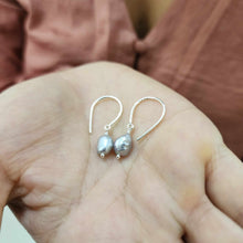Load image into Gallery viewer, READY TO SHIP Freshwater Pearl Drop Earrings - 925 Sterling Silver FJD$