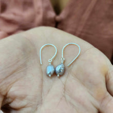 Load image into Gallery viewer, READY TO SHIP Freshwater Pearl Drop Earrings - 925 Sterling Silver FJD$
