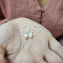 Load image into Gallery viewer, READY TO SHIP Freshwater Pearl Drop Earrings - 925 Sterling Silver FJD$