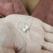 Load image into Gallery viewer, READY TO SHIP Freshwater Pearl Drop Earrings - 925 Sterling Silver FJD$