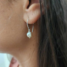 Load image into Gallery viewer, READY TO SHIP Freshwater Pearl Drop Earrings - 925 Sterling Silver FJD$