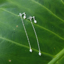 Load image into Gallery viewer, READY TO SHIP - Freshwater Pearl Stud Drop Earrings - 925 Sterling Silver FJD$