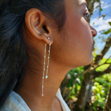 Load image into Gallery viewer, READY TO SHIP - Freshwater Pearl Stud Drop Earrings - 925 Sterling Silver FJD$