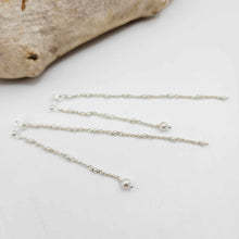 Load image into Gallery viewer, READY TO SHIP - Freshwater Pearl Stud Drop Earrings - 925 Sterling Silver FJD$