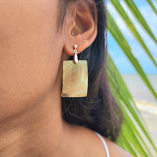 Load image into Gallery viewer, READY TO SHIP Mother of Pearl Drop Earrings - 925 Sterling Silver FJD$