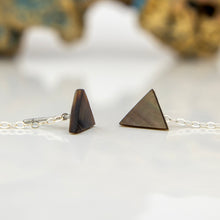 Load image into Gallery viewer, READY TO SHIP Mother of Pearl & Fiji Keshi Pearl Earrings -925 Sterling Silver FJD$