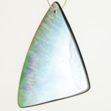 Load image into Gallery viewer, READY TO SHIP Mother of Pearl Hoop Earrings - 925 Sterling Silver FJD$