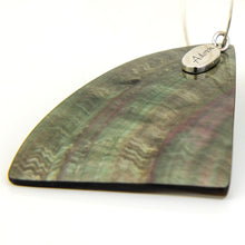 Load image into Gallery viewer, READY TO SHIP Mother of Pearl Hoop Earrings - 925 Sterling Silver FJD$