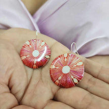 Load image into Gallery viewer, READY TO SHIP Sea Urchin Resin Earrings - 925 Sterling Silver FJD$