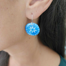 Load image into Gallery viewer, READY TO SHIP Mini Pasifika Resin Earrings - 925 Sterling Silver FJD$