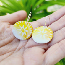 Load image into Gallery viewer, READY TO SHIP Mini Pasifika Resin Earrings - 925 Sterling Silver FJD$