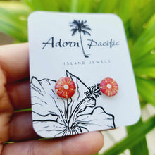 Load image into Gallery viewer, READY TO SHIP Sea Urchin Stud Earrings - 925 Sterling Silver FJD$